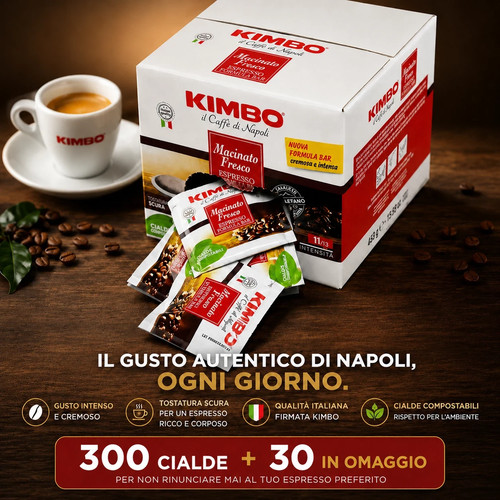300 cialde omaggio - 300, kimbo