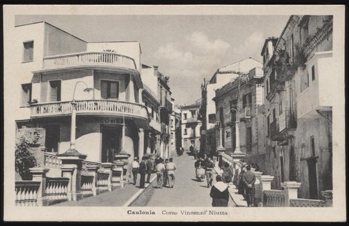 Cartolina caulonia corso - caulonia,