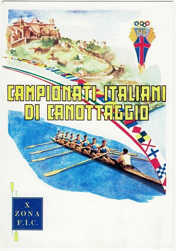 Cartolina campionati italiani - cartolina,
