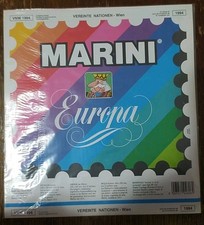 2 Pages Marine Stamps Europe