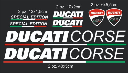 Kit adesivi ducati - kit,