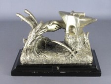 925 Silver Plated Sculpture