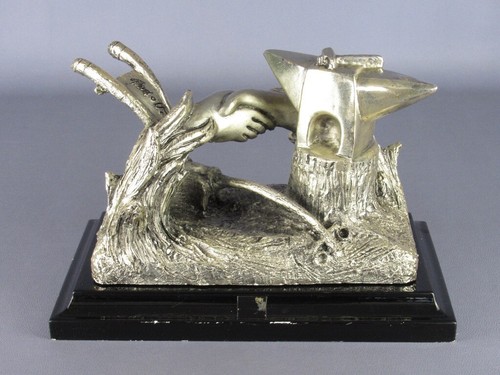 Scultura argento 925 placcata
