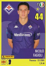 Panini, Calciatori 2024-2025: figurina U22 Nicolò Fagioli (Fiorentina)