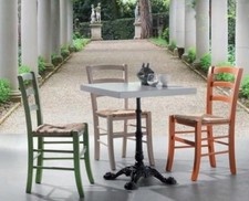 2 SEDIE NATURA IN LEGNO SEDILE