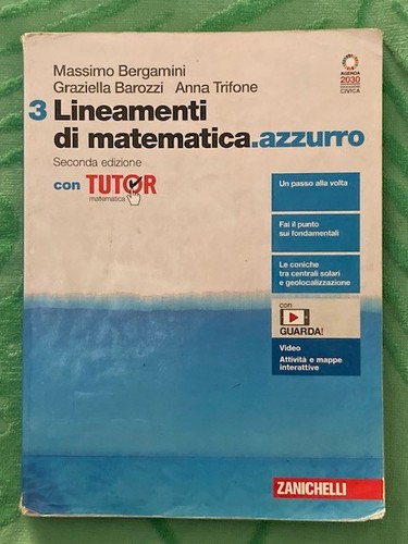 Lineamenti matematica 3 - matematica,