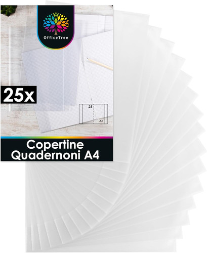 25x copertine trasparenti - 25x,