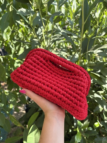 Pochette donna uncinetto in - pochette,
