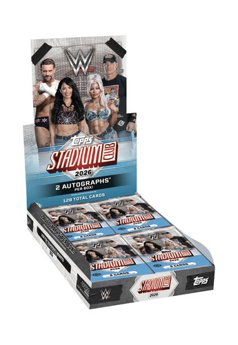 2026 topps stadium club wwe - 2026,