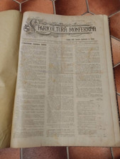 Raccolta Rilegata Anno Completo 1916  Giornale L'Agricoltura Monferrina 1916 #
