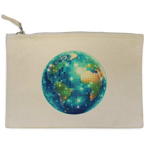 Planet earth disco ball - 'planet, ball'