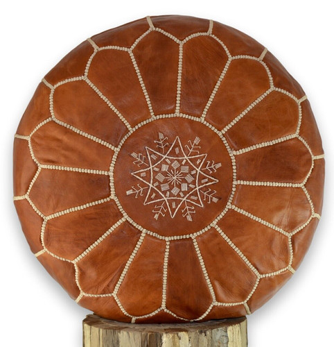 Pouf pelle marocchina - pouf, in