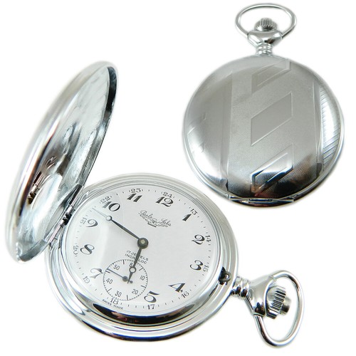 Orologio tasca acciaio