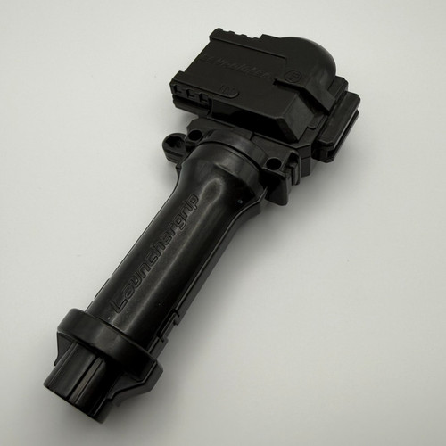 Black launcher grip - grip, beyblade