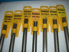 dewalt elu sds max set 2, 7 pezzi scalpello punto piatto d25501 d25601 d25721 dw545