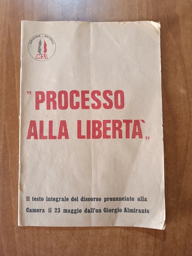 Giorgio almirante - m.s.i.,