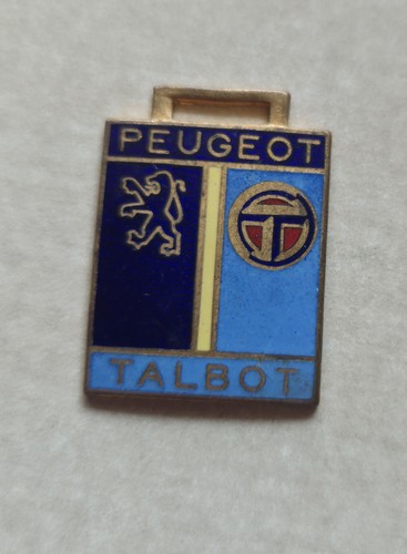 Vintage enamel peugeot talbot - vintage,