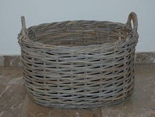 Cesto portalegna giunco con