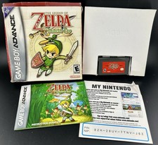 Legend of Zelda The Minish Cap (Game Boy Advance GBA, 2005) completo autentico