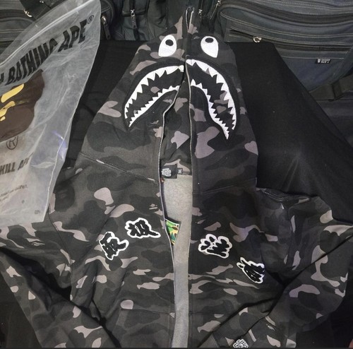 Felpa con cappuccio bape - felpa,