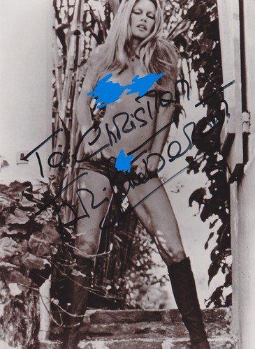 Brigitte bardot autografo - bardot,
