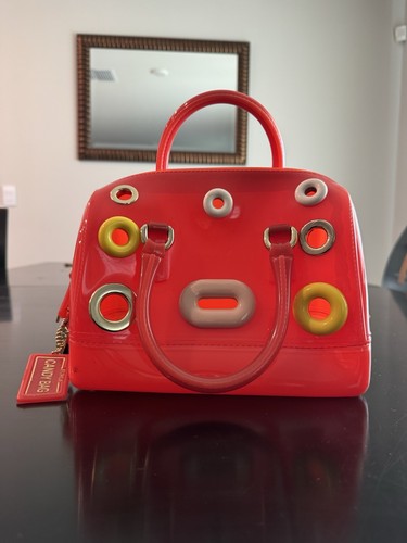 Borsa furla rosso caramella - borsa,