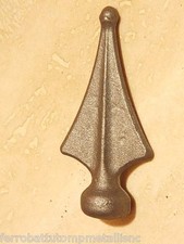 lancia in ferro battuto per