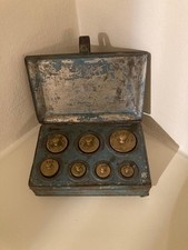 Set Vintage 7 pesi in ottone