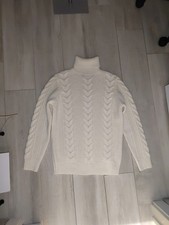 Alcott Maglione uomo L lana dolcevita  colore panna