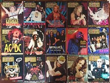 H/M, rivista musicale Heavy Metal, 15 numeri, anni '90
