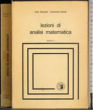 LEZIONI DI ANALISI MATEMATICA. VOL 2. GHIZZETTI, ROSATI. EVV.