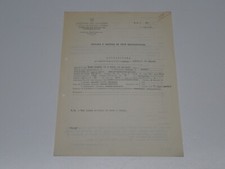 FORD TAUNUS 17 M SUPER P3 FS TAXI CERTIFICATO DI OMOLOGAZIONE 1965 (71)