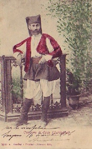 Osilo costume 1906 - osilo(sassari)-costume-,