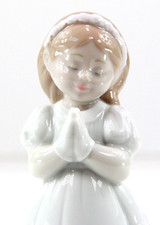 Statua Decorativa in Porcellana NAO Originale Fatta a Mano in Spagna Raro