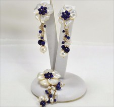 PARURE IN ORO 18KT FIORI  DI