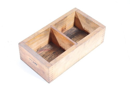 Vecchia cassa legno - di,