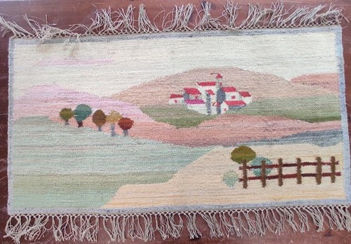 Arazzo polonia kilim lana - arazzo,