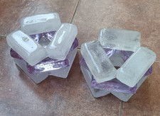 Coppia Paralumi Anni 70 In Vetro Di Murano di Albano Poli per Poliarte