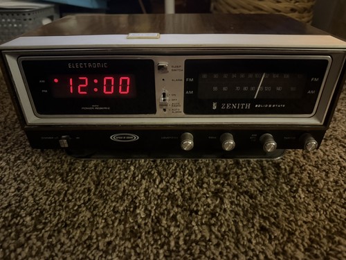Radio orologio vintage zenith - orologio,