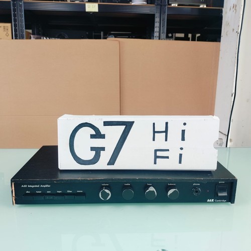 Amplificatore integrato r - integrato, a&r