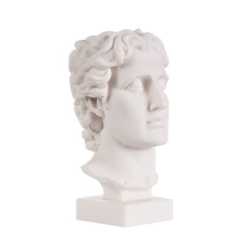 Statua greca con - , di