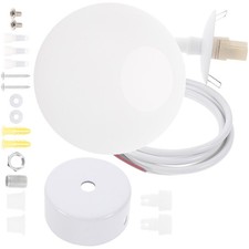 Plafoniera a sospensione forma di sfera rotonda 3 pezzi plafoniera forniture casa