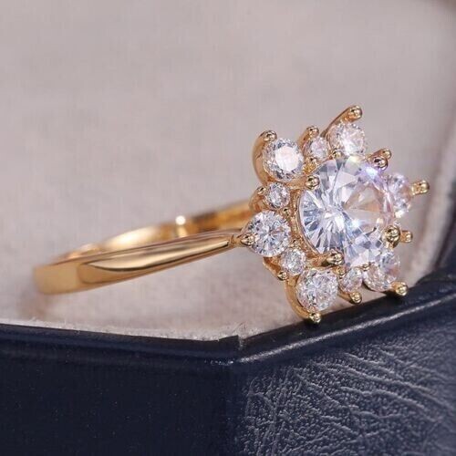 Anello fiocco neve fiore - anello,