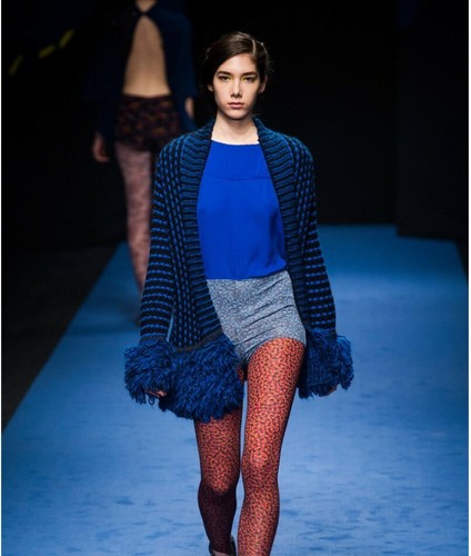 Kristina wool cardigan - cardigan, blue