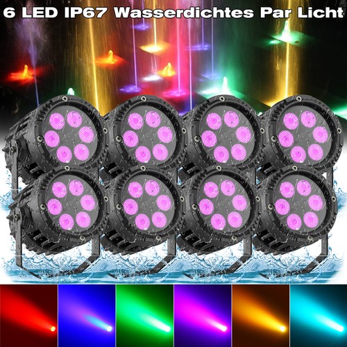 120w ip65 impermeabile rgbw - 8x,