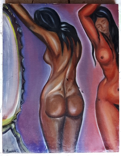 Arte moderna nudo - arte,