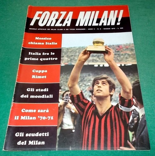 Forza milan anno 5 del - milan, n.