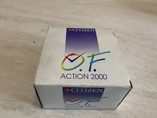 Rarissima scatola con custodia orologio Citizen Action 2000 da collezione