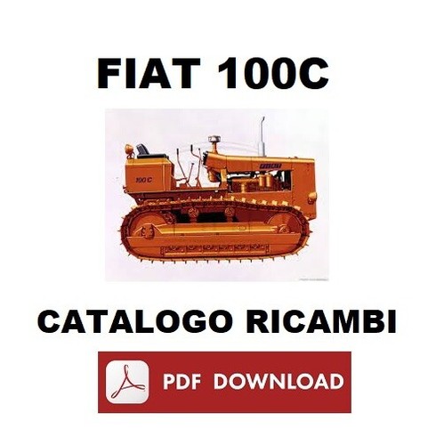 Trattore fiat 100c cingolato - trattore,