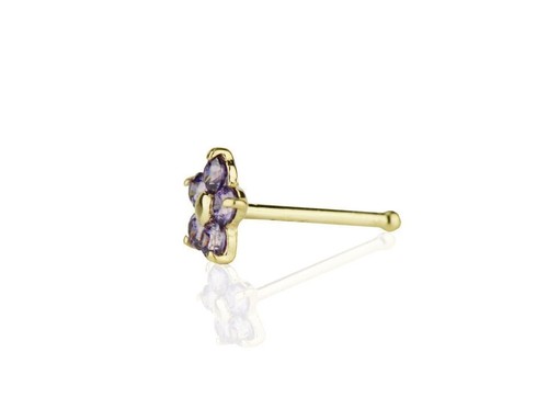 Borchia piercing naso - , fiore